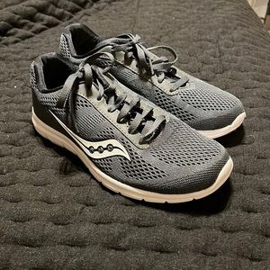 Saucony women’s walking sneakers. Size 9.5. Only worn once, perfect condition!